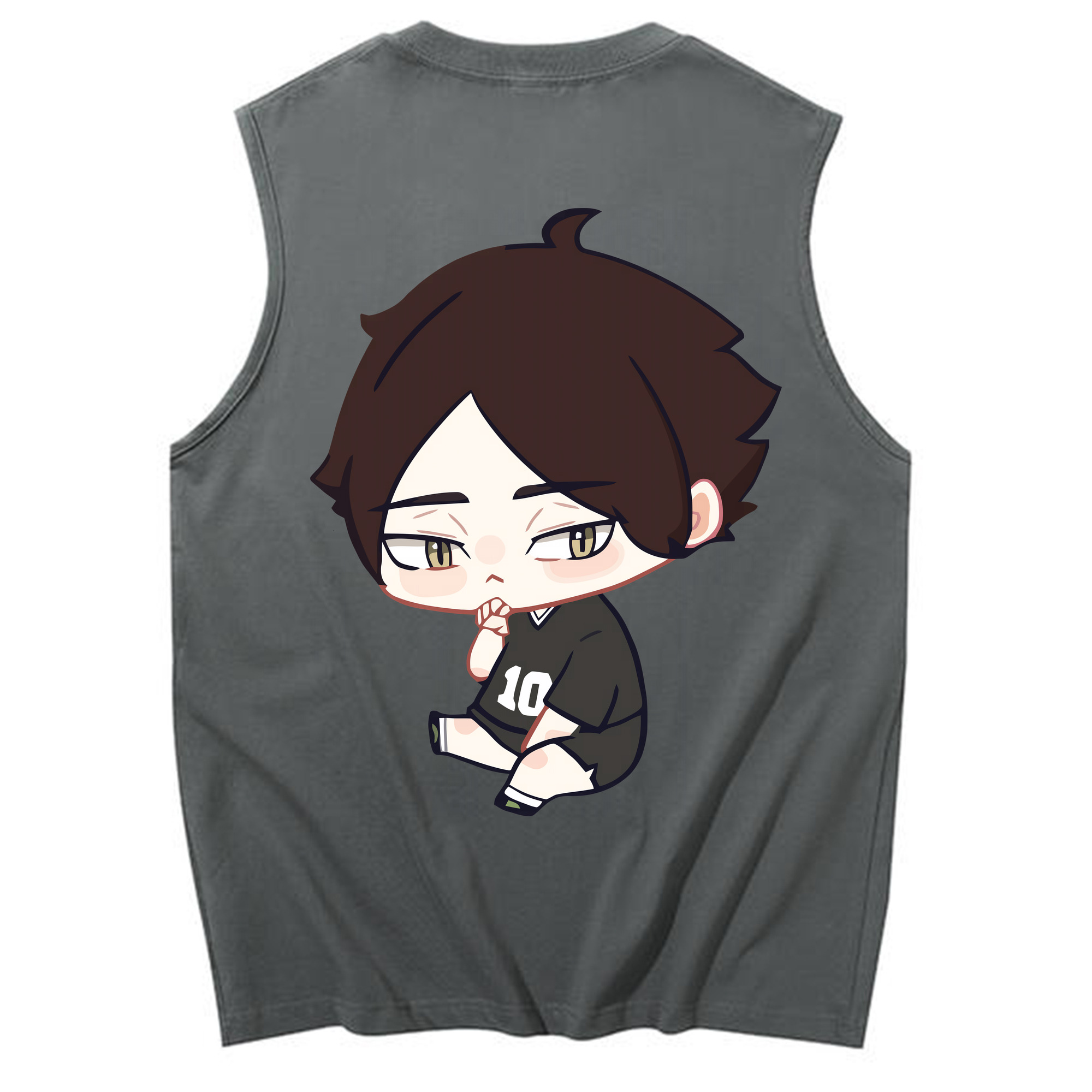 （画像用） ハイキュー!! Haikyu!! コットン100％タンクトップ（背面プリント）